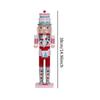 Christmas Nutcracker Soldier Height 15inch Traditional Nutcracker Figurine for Garden Bedroom Fireplace Party Favors Holiday