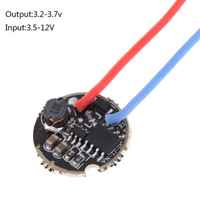 1 Pcs 3W Led Driver 17Mm/20Mm Dc3.7V 1 Mode 5 Mode Led Flashlight Driver
