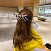 New Style Pearl Women's Wide Black European-American -Style Pure Handmade Hairband Hair Accessories Simple Foreign Trade