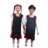 Two-Piece Girls' Basketball and Jump Rope Sports Uniform Set