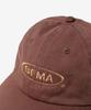 Beollunpeulenjeu Bfma Logo Washed Ball Cap Brown
