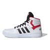 Adidas Neo Entrap Mid Comfortable High-Top Skate Shoes Men Sneakers White Black Red FW7020