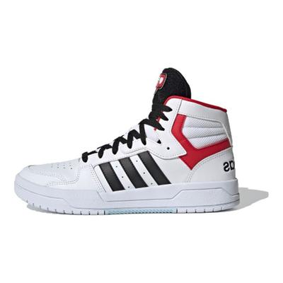 Neo Entrap Mid Wygodne Buty Skate High-Top Męskie Trampki Białe Czarne Czerwone FW7020