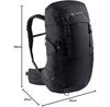 Рюкзак Vaude Jura 32 schwarz (14391-010)