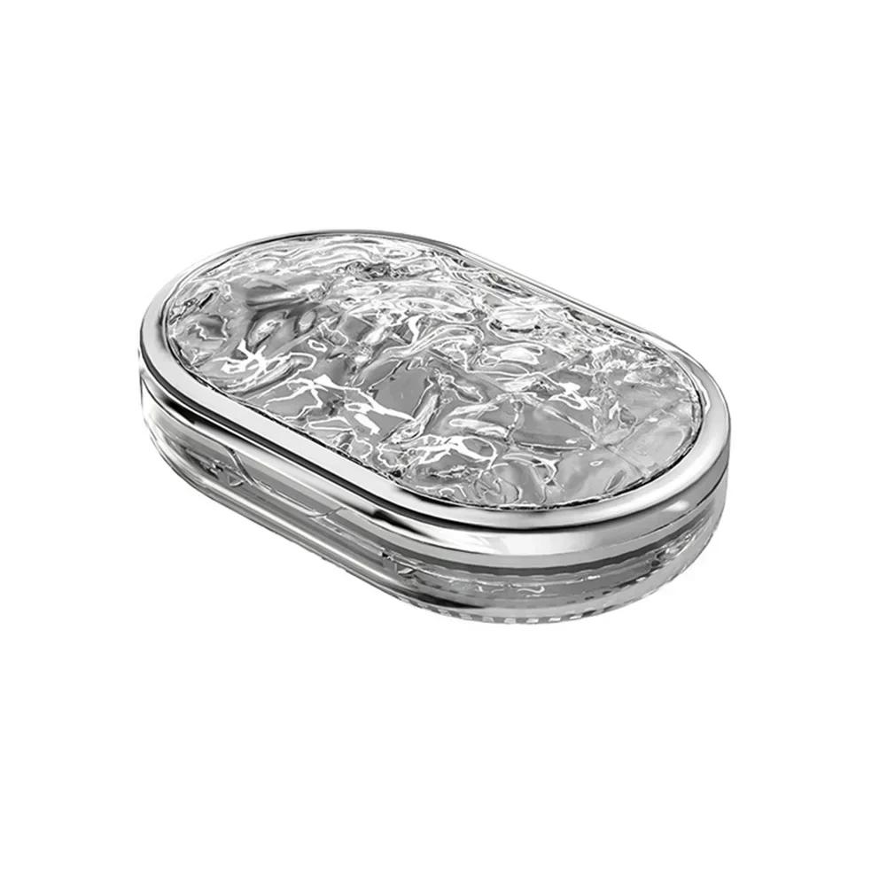 4/6 Fächer Pillenbox Tragbar Mini Medizin Pillendose Versiegelt Feuchtigkeitsgeschützt Große Kapazität Pillenaufbewahrungsbox