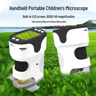 Portable 1000x Microscope Camera for Kids' Science and Middle School Projects.