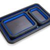 3 Pack Silicone Magnetic Parts Trays, Foldable Metal Component Storage Space Saving Organizer for Efficient Workstations
