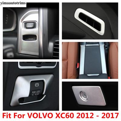 Panel Listwy Start Stop / Panel Pudełka do Przechowywania / Schowek / Panel Przedniego Panelu Klimatyzacji Osłona Powietrza Akcesoria do VOLVO XC60 2012 -2017