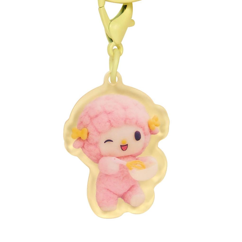 Sanrio Acrylic Keychain Original Anime My Melody My Sweet Piano Acrylic Steel Ages 883379 (Netflix & Kuromi) & 3+