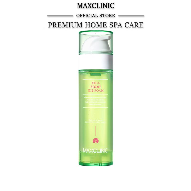 

MAXCLINIC Cica Biome Oil Foam 110g | One-step facial cleanser