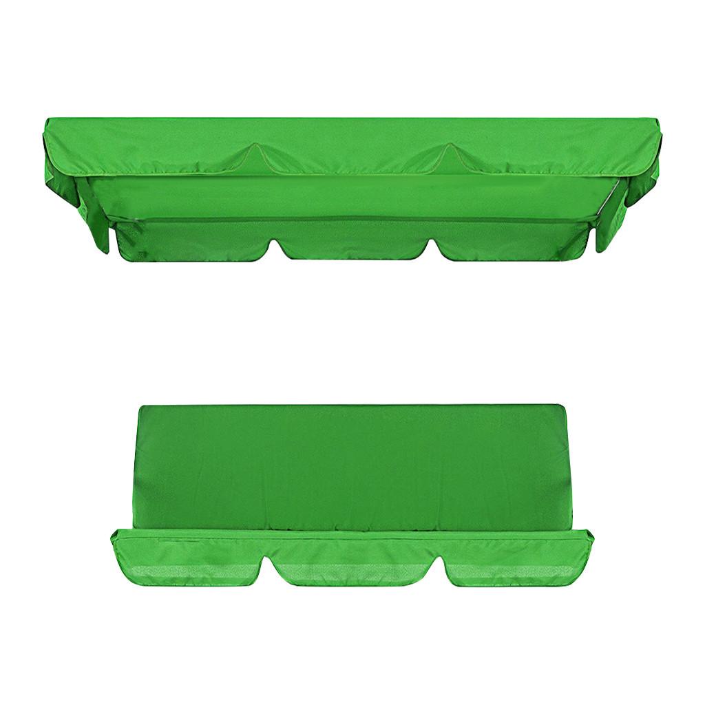 Patio Swing Canopy Cover Set Swing Replacement  + Swing Cushion Cover