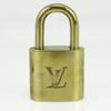 Used LOUIS VUITTON Cadena Key set No.311 metal gold padlock