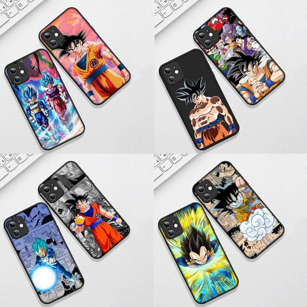 Cover for Samsung Galaxy S20 S22 S21 FE Ultra Plus A07 A17 A15 A16 A25 A57 A37 Phone Case Dragons Gokus Balls Vegeta Super