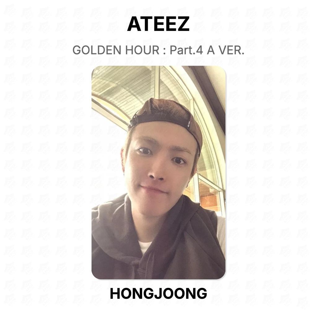 ATEEZ GOLDEN HOUR : Part.4 A VER. Official Photocard