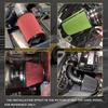 3" 3,5" 4" High Flow Kegel-Luftfilter Wiederverwendbar Universal für Auto Motor Lufteinlass 76mm 89mm 101mm Sport Kaltluftansaugung Kegel-Luftfilter