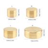 Waterproof Round Brass Box Metal Jewelry Sealed Container Dustproof Storage Box