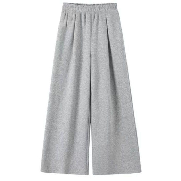 

Women s Autumn/Winter Hot Sale Three-Piece Set: Layered Knit Hoodie, Shawl & Wide-Leg Pants Outfit L [105-120 kg]