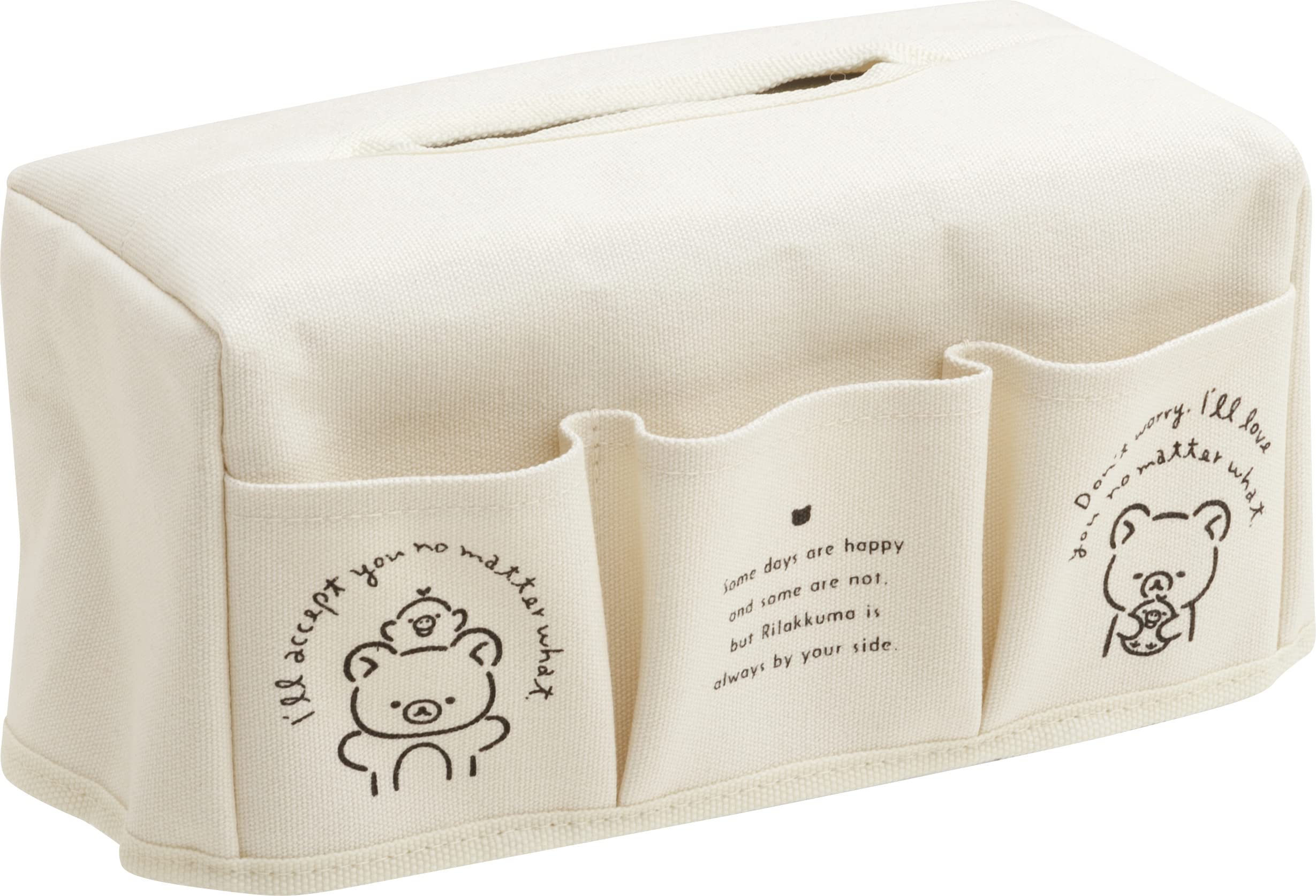

Messages Tissue Cover with Pocket KG04601 Rilakkuma s белый