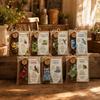 Recyclingglas Glas Tierfigur Kompakte Größe Aufmunterungskarte Geschenk Geburtstagsgeschenk