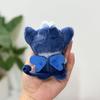 Für 10cm LABUBU4.0 Für Ropa Labubu Puppenkleidung Blaue Katze Zweiteiliges Set Kleines Tier Umhang Serie Umhang Accessoires Geschenk