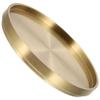 Metal Brass Coaster Round Cup Tray teapot Pads Cup Mats  Office