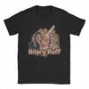 Hilary Duff Printed T Shirt for Men Women 100 Cotton Tee Shirt Clothing