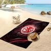 Middlesbrough Fußball Druck Strandtuch, Großes Weiches Schnelltrocknendes Handtuch für Strand Camping Schwimmen