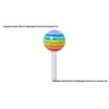 3D Rainbow Candy Nail Art Decorations - Cute & Colorful Mini Lollipop Accessories