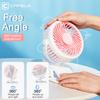 Rechargeable Mini Desktop USB Cooling Fan Cooler Summer Air Cooling 3-Speed Clip style Desk Fan