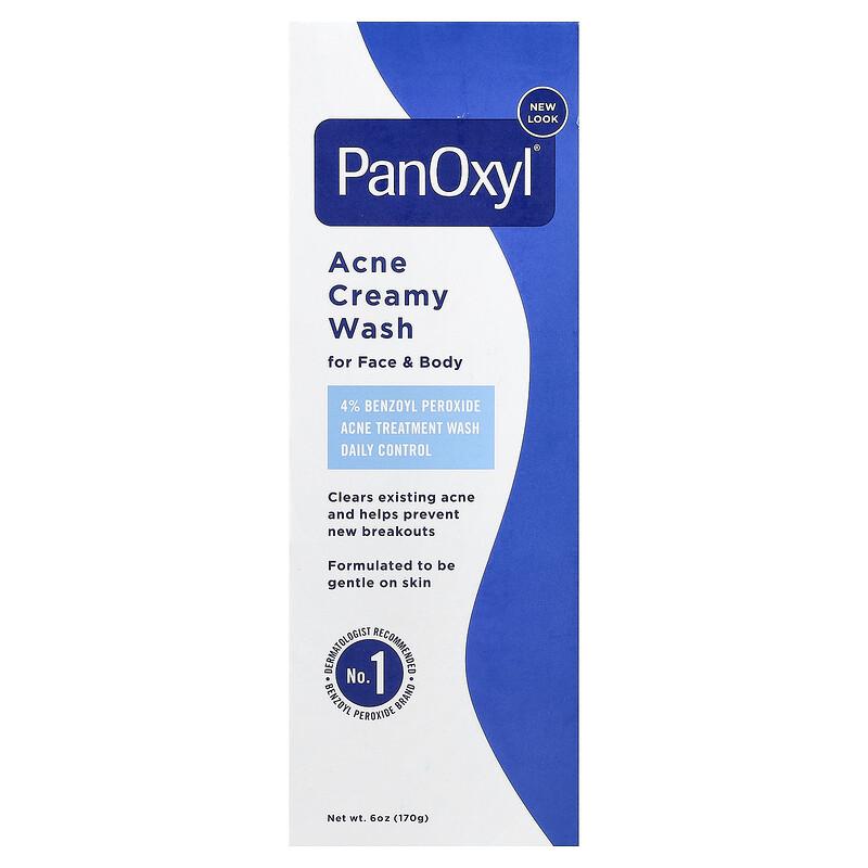 Acne Creamy Wash, For Face & Body , 6 oz (170 g)