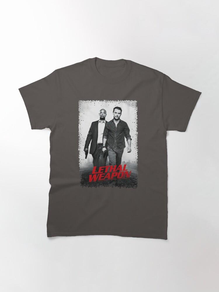 Lethal Weapon Action Movie American Police Motivational Lethal Weapon Buddy Cop Retro Wave Classic T-Shirt