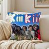 GirlGroup Kpop KKIIIKIII Cushion Cover Pillowcase Antidustmite living Room Sofa Decor Cushion Room