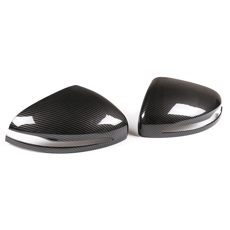 

For Mercedes-Benz G-Class W464 19-25 ABS Car Side Door Rear View Mirror Cover Reversing Mirror Protective Cover Car Accessories Carbon Fiber