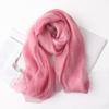 Mulberry Silk Scarf High-Quality Double-Layer Mohair Wool With Cheongsam Shawl Popular In Japan And Korea And Summer