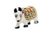 Handicraft Meenakari Cow With Glittering Bead Showpiece Figurine - Set Of 2