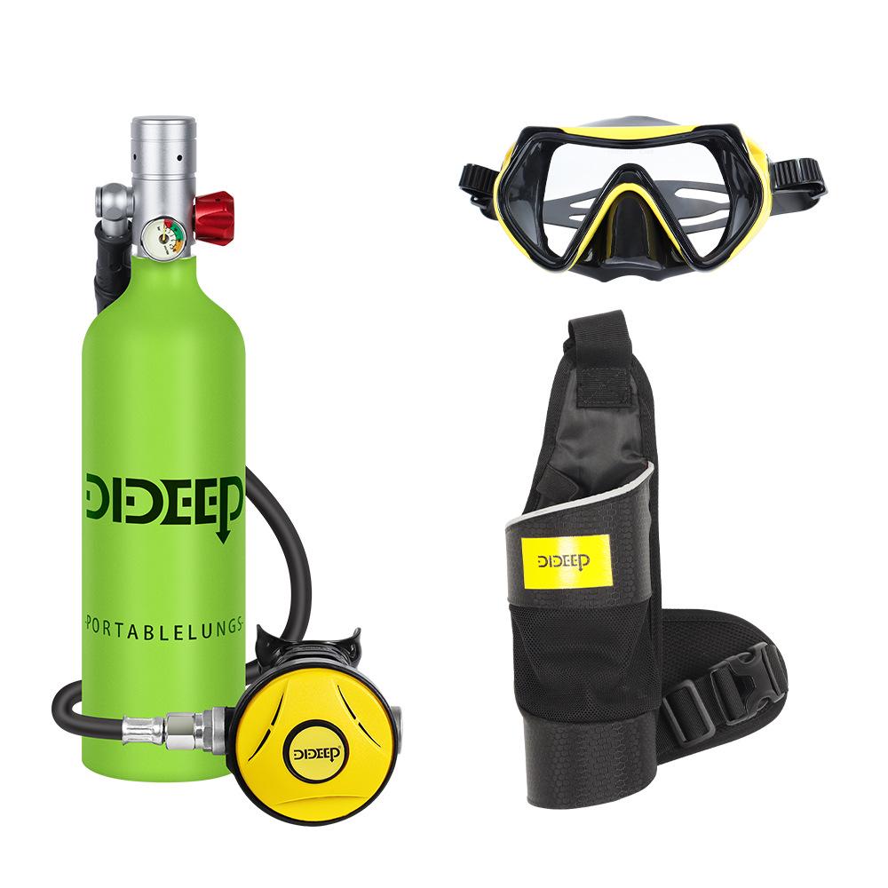 DIDEEP X4000Pro 1L Portable Underwater Diving Oxygen Cylinder