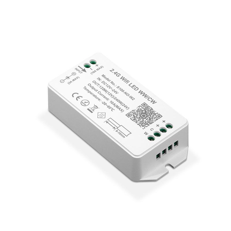 Wi-Fi Light Strip Controller: Dimming, Color Temperature, Remote & Voice Control