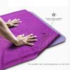 Portable Yoga Anti-Slip Blanket Yoga Mat Towel Sports Blanket Travel Folding Fitness Exercise Pilates Towel Fitness Equipment