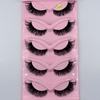 Makeup 5 Pairs Cat Eye Lashes Faux Eyelashes  Eye Elongated False Eyelashes
