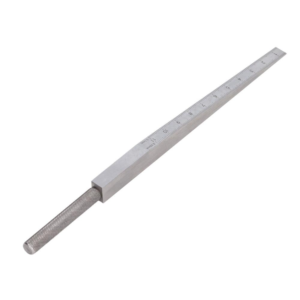 Double Scale Taper Gauge Stainless Steel Hole Measure Tool Gap Gauge Gap Feeler Welding Alignment