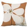 Simple Flower Pattern Pillowcase Dormitory Decoration Office Living Room Sofa Home Pillowcase