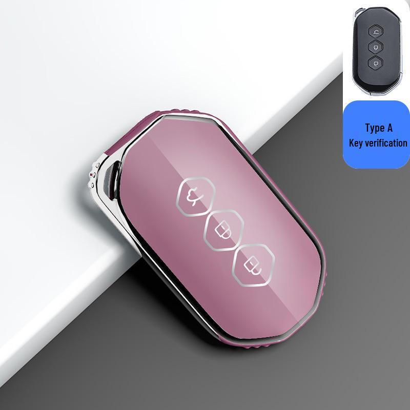 Key Case for Wuling Hongguang Miniev, Nanoev, Macaron, Baojun 510, 730, 530 - Ideal for Women
