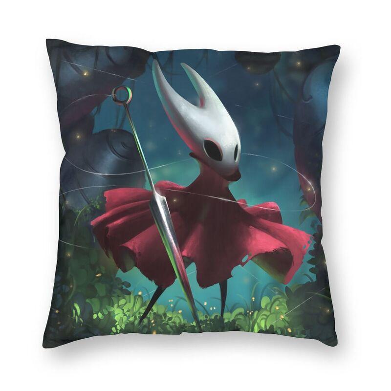 Hollow Love Cushion Cover 45X45 Home Decorative Print Hollow Knight Throw Pillow Case For Car Double-Sided Cojines Decorativos