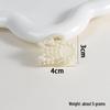 Korean Pearl Claw Hair Clip - Elegant Retro French Style