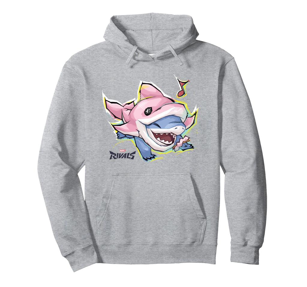 Marvel Rivals Jeff The Land Shark Cute Costume Hoodie