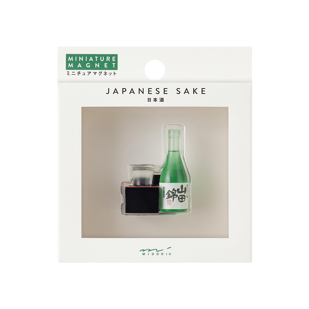 Midori Magnet Japanese Sake Pattern 43439006 (1 piece) - -