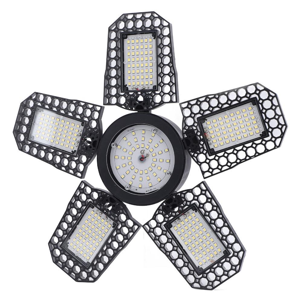 100-277V LED Ceiling Light Adjustable Panel Light Super Bright Garage Ceiling Light  Basement