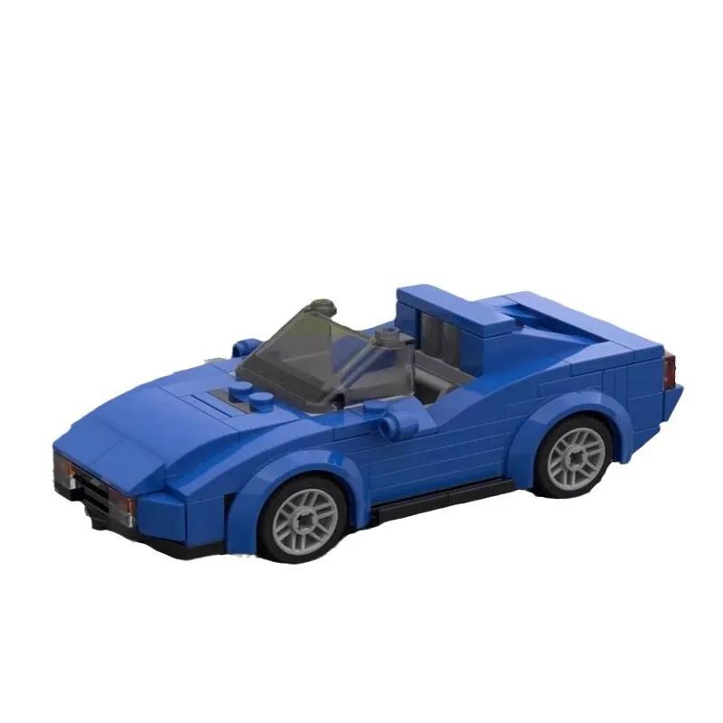 

MOC-32954 Building block car City Car Blue Classic Movie Sports Car Series Racing model Creative Gift Puzzle Building Blocks Set синий