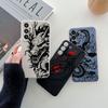 Fashion Black Dragon Pattern Phone Case For Samsung Galaxy S26 S25 Ultra S24 S23 S22 Plus S21 S20 FE S26 A37 A57 Silicone Cover