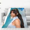Aitanaed  Album  Blanket Cover Flannel Lightweight Thin Throw Blankets for Bedroom Sofa Bedroom Quilt